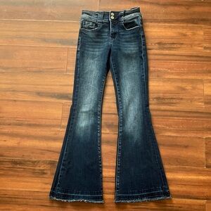 BKE Dark Wash Flare Jeans